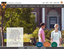 Tablet Screenshot of kua.org